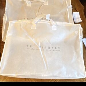 Pottery Barn *EMPTY* storage bags - 2 sets of 2